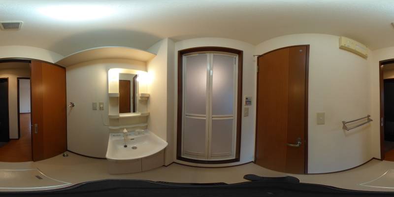 パノラマ画像洗面所