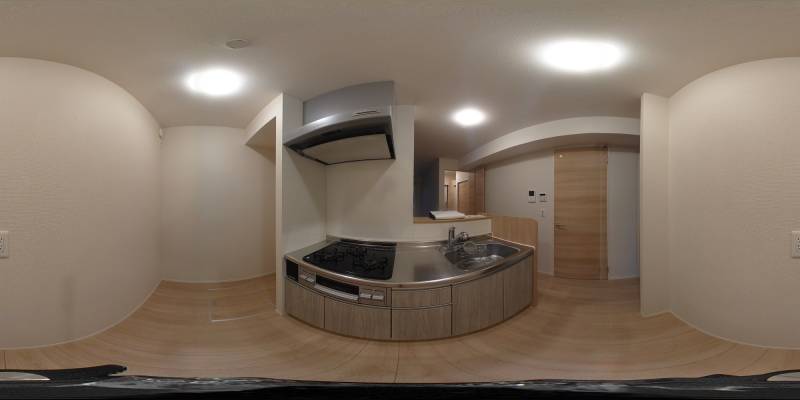 パノラマ画像リビング