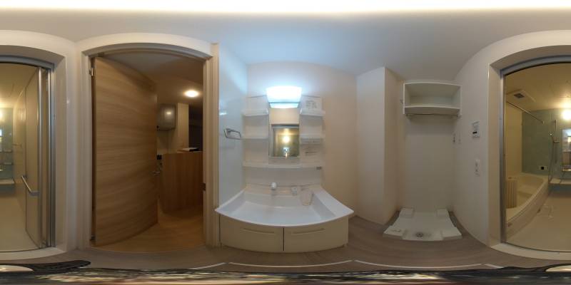 パノラマ画像洋室