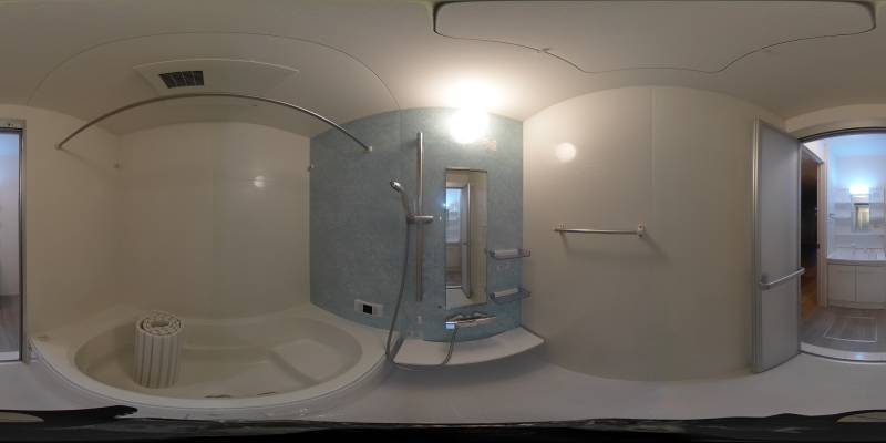 パノラマ画像洗面所