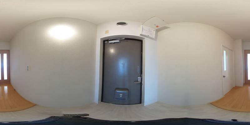 パノラマ画像玄関