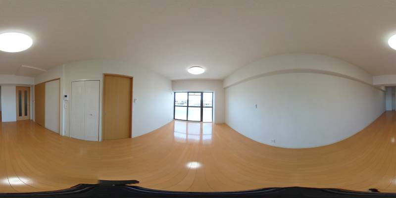 パノラマ画像リビング