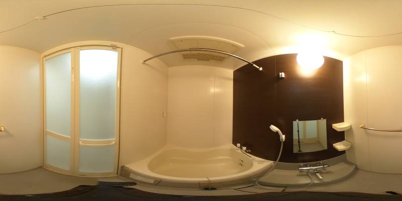 パノラマ画像バスルーム