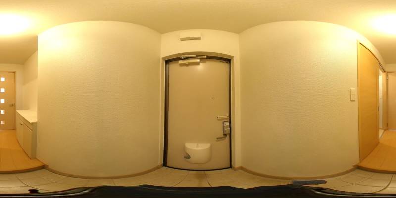 パノラマ画像玄関