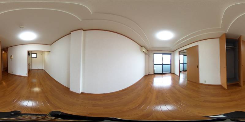 パノラマ画像リビング