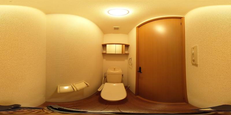 パノラマ画像トイレ