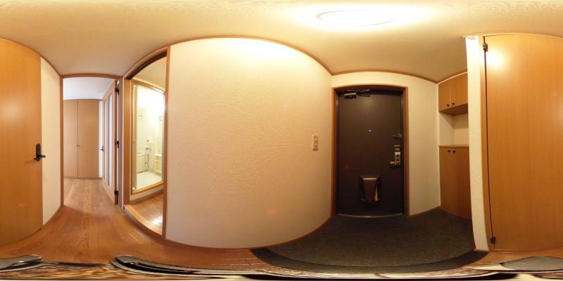パノラマ画像玄関