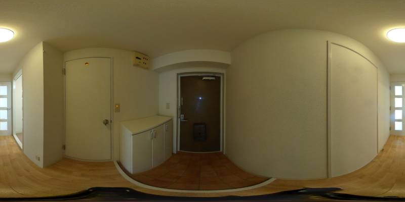 パノラマ画像玄関