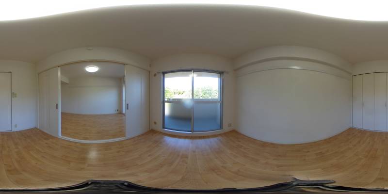 パノラマ画像洋室