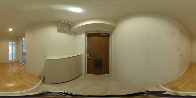 パノラマ画像玄関