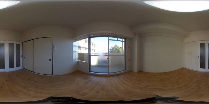 パノラマ画像洋室