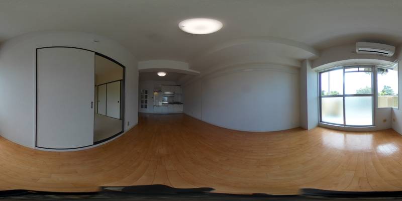 パノラマ画像リビング