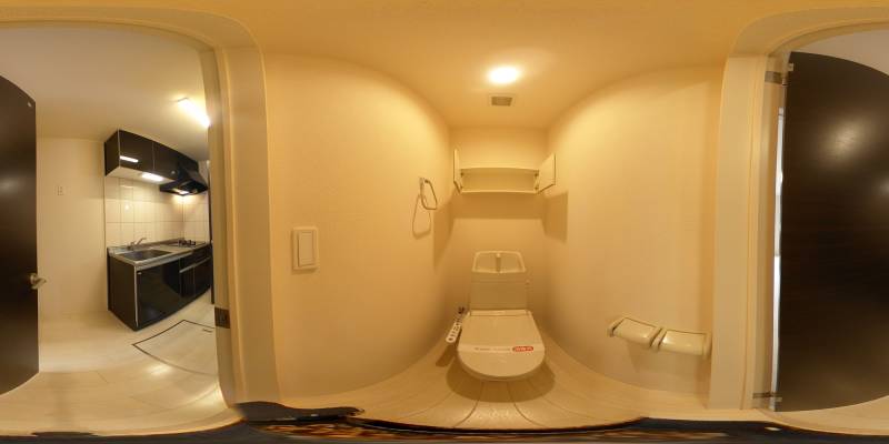 パノラマ画像トイレ