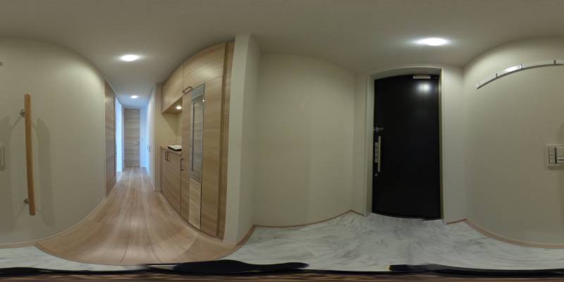 パノラマ画像玄関