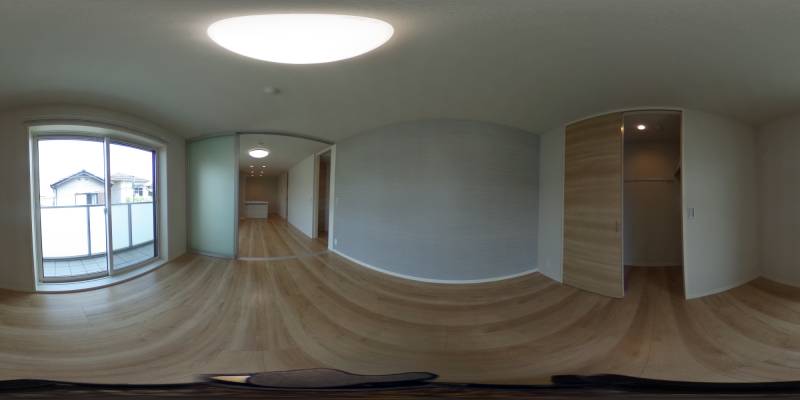 パノラマ画像洋室