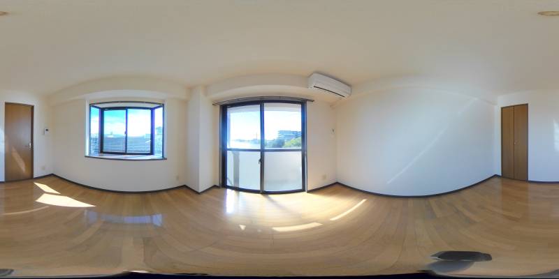 パノラマ画像洋室