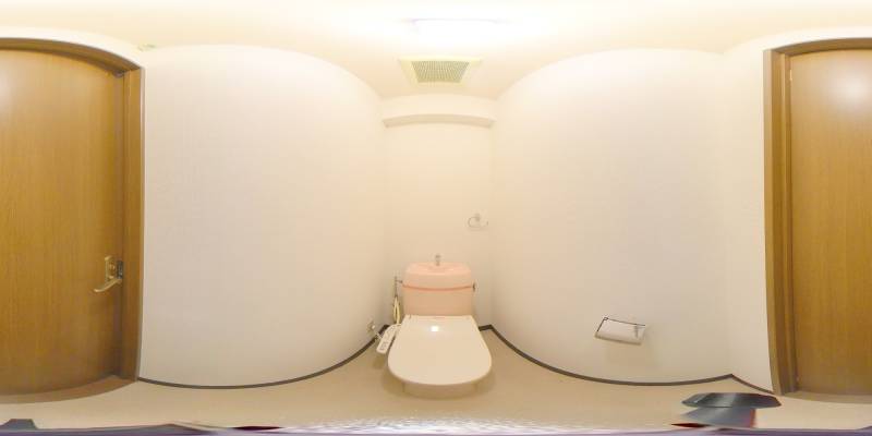 パノラマ画像トイレ