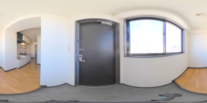 パノラマ画像玄関