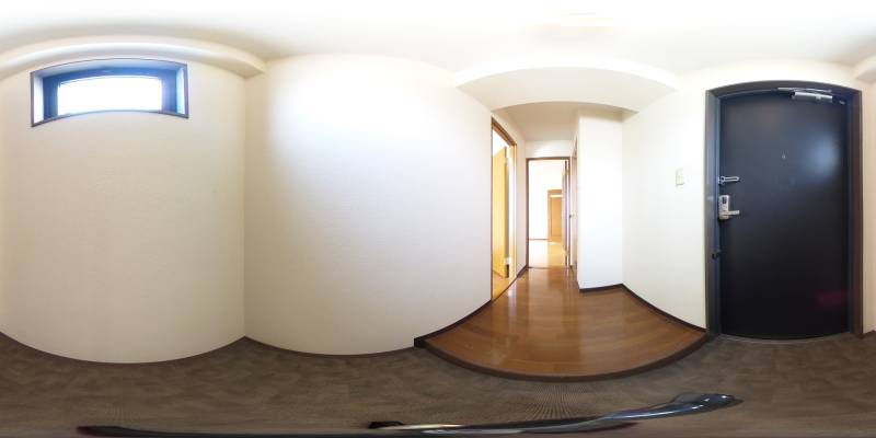 パノラマ画像玄関