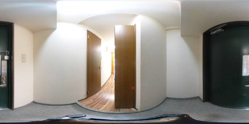 パノラマ画像玄関