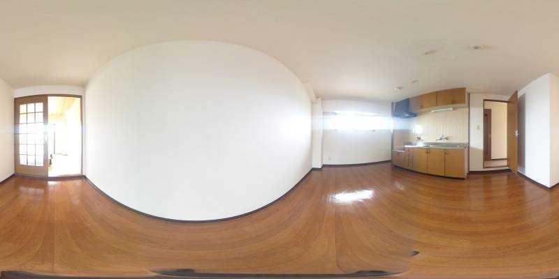 パノラマ画像リビング