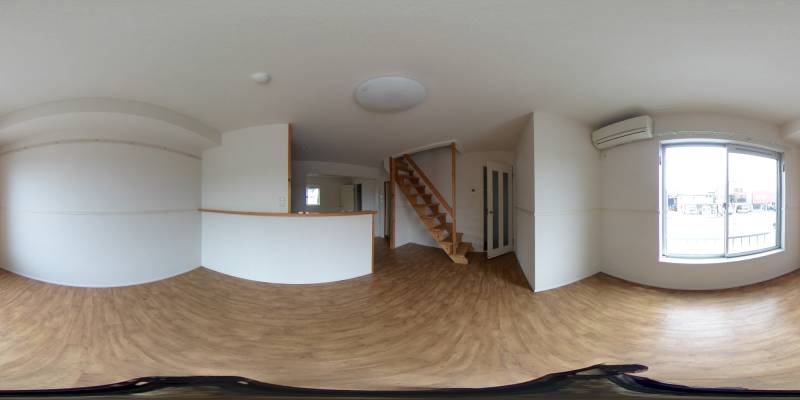 パノラマ画像リビング