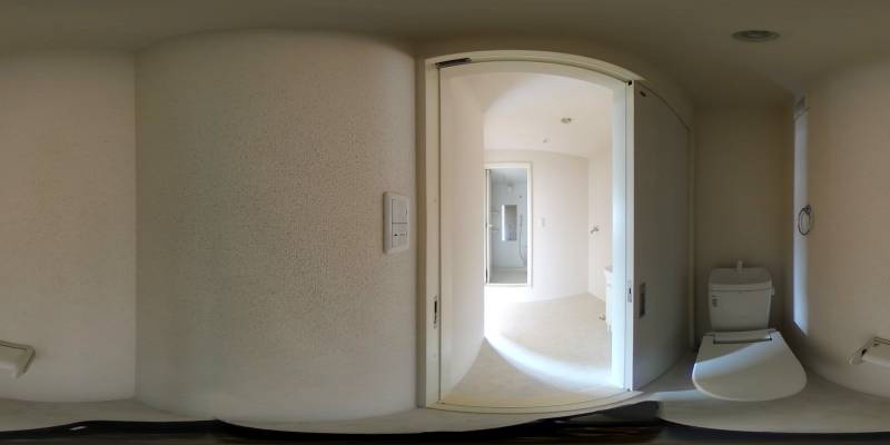 パノラマ画像トイレ