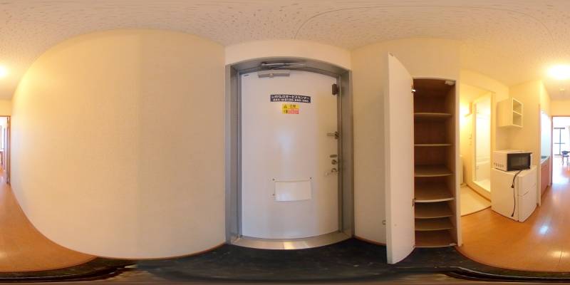 パノラマ画像玄関