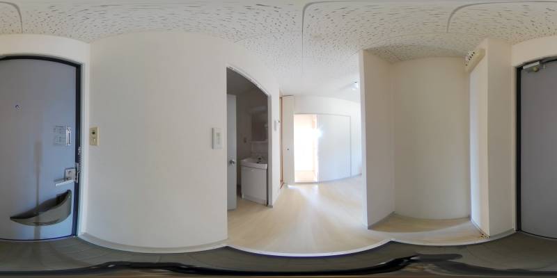 パノラマ画像玄関