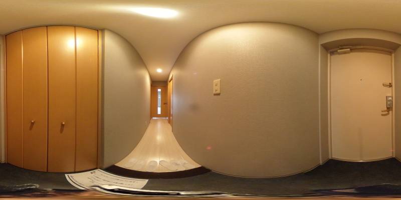 パノラマ画像玄関