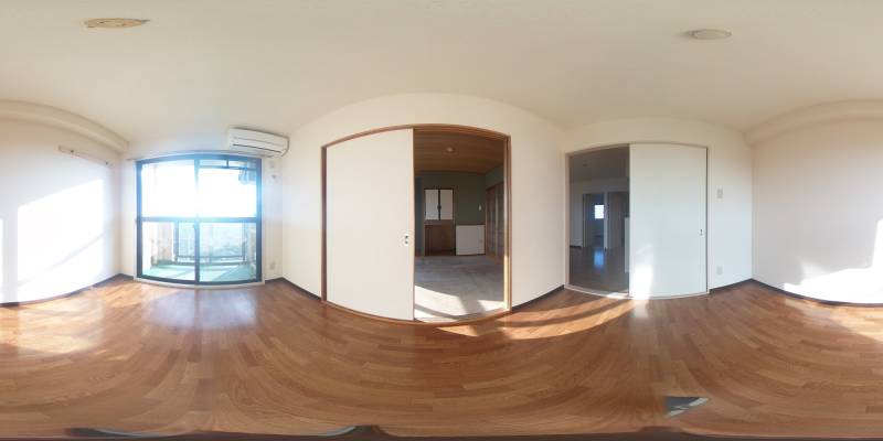 パノラマ画像洋室