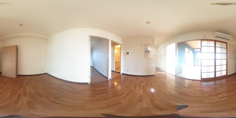 パノラマ画像リビング