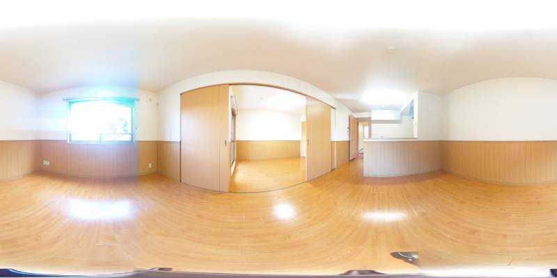 パノラマ画像リビング