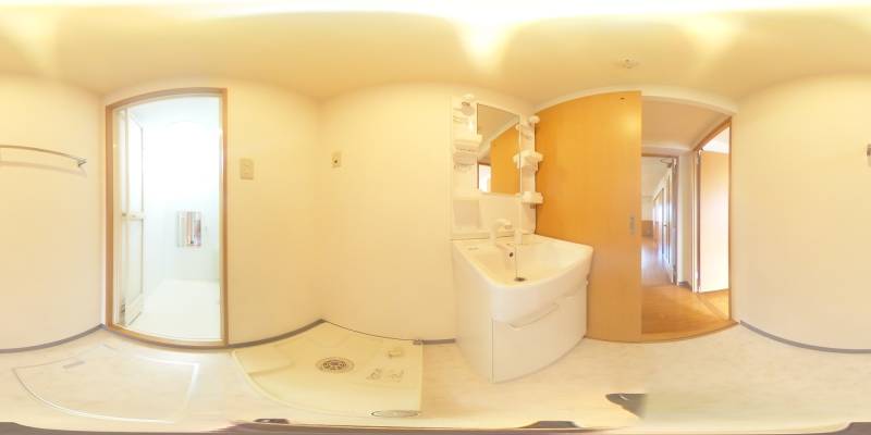 パノラマ画像洗面所