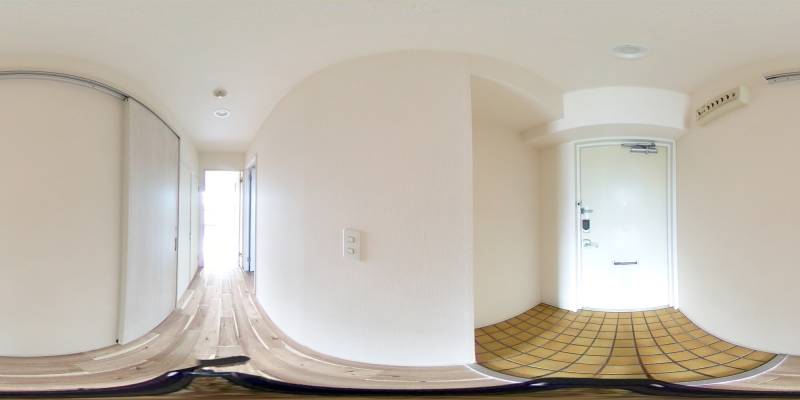 パノラマ画像玄関