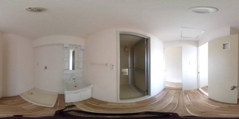 パノラマ画像洗面所