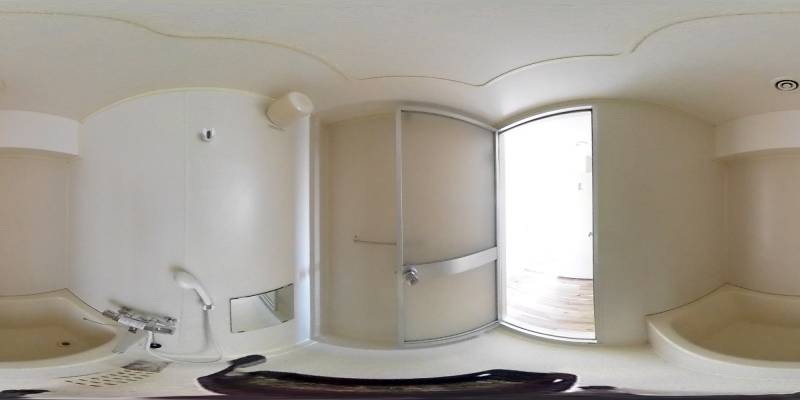 パノラマ画像バスルーム