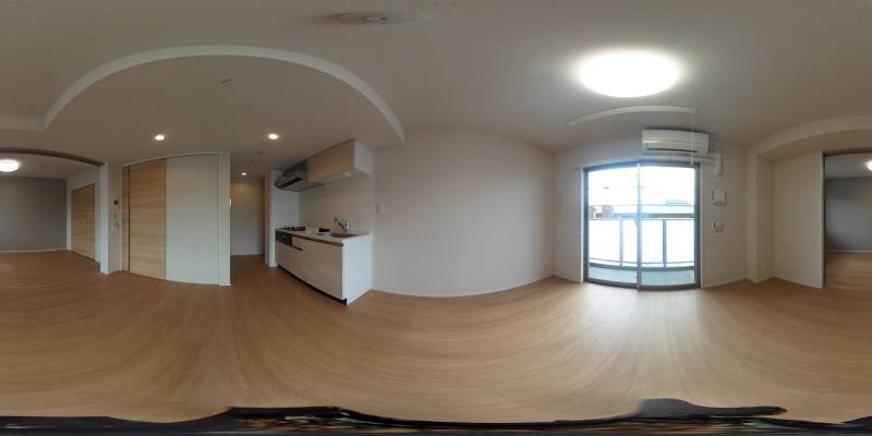 パノラマ画像リビング