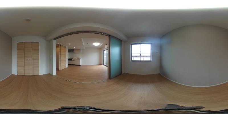 パノラマ画像洋室