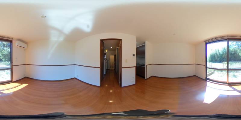 パノラマ画像リビング