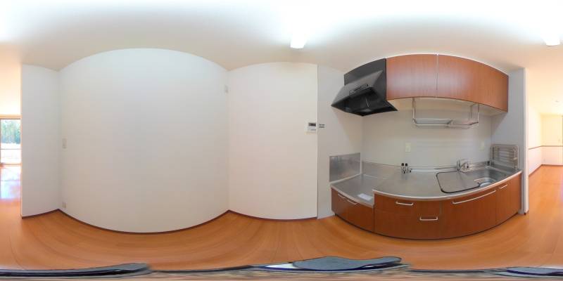 パノラマ画像キッチン