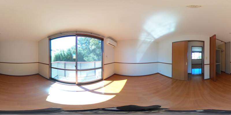 パノラマ画像洋室