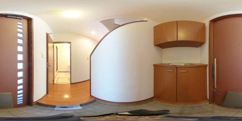 パノラマ画像玄関