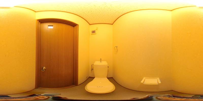 パノラマ画像トイレ