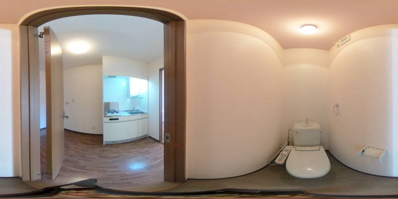 パノラマ画像トイレ