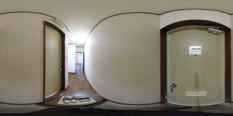 パノラマ画像玄関