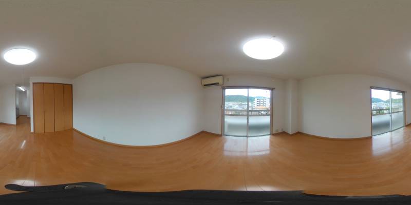 パノラマ画像洋室