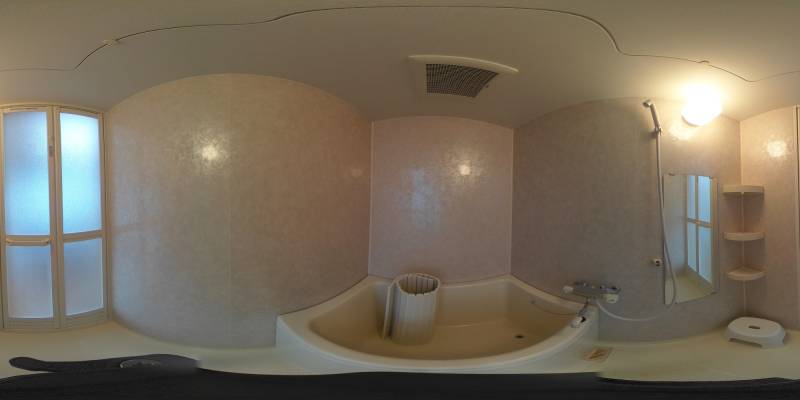 パノラマ画像バスルーム