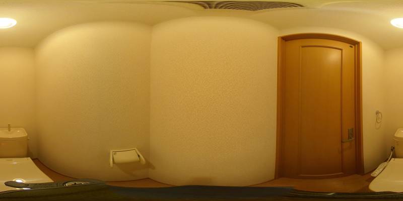 パノラマ画像トイレ