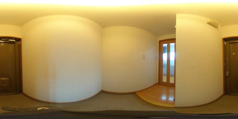 パノラマ画像玄関